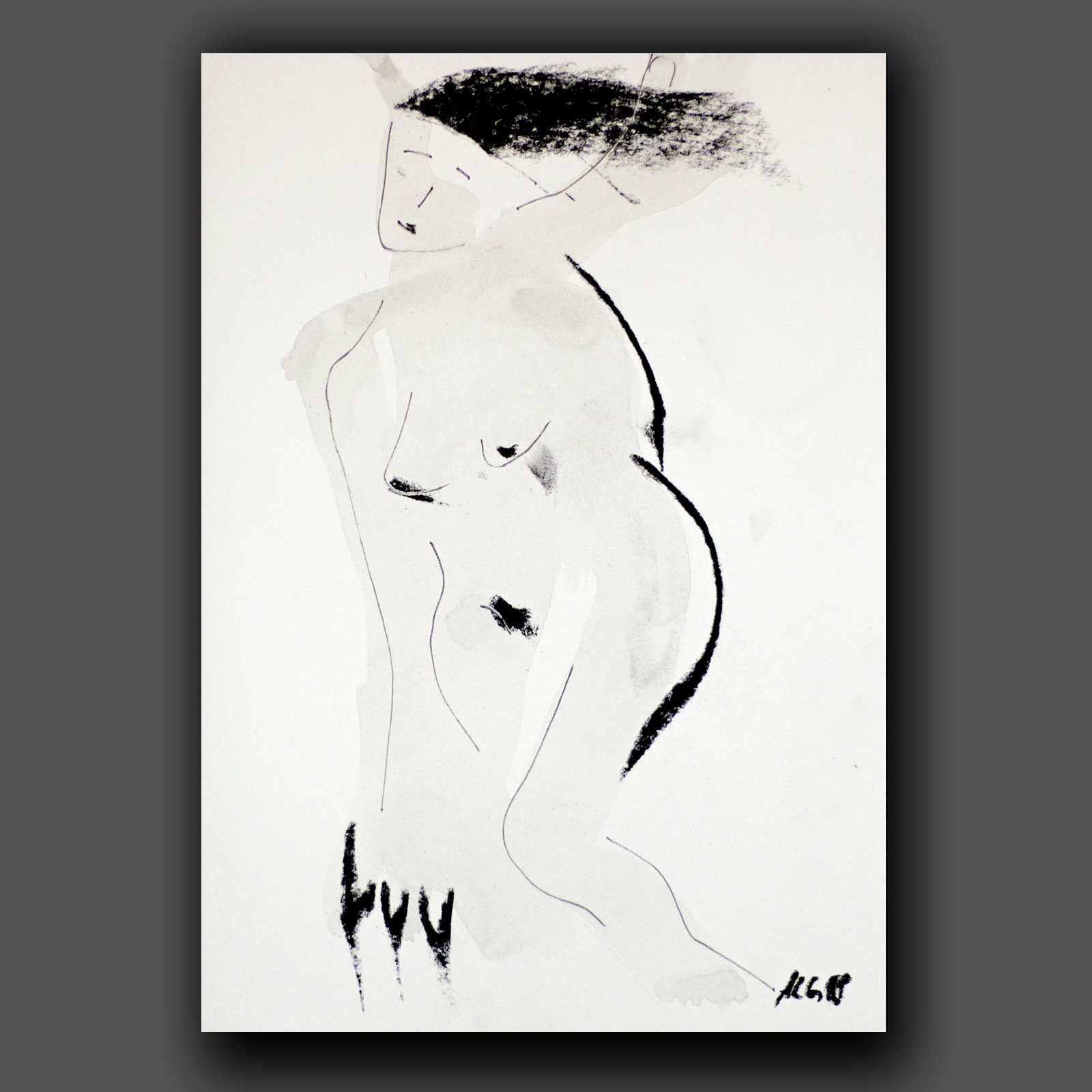 Drawing \ Ink Charcoal chalk